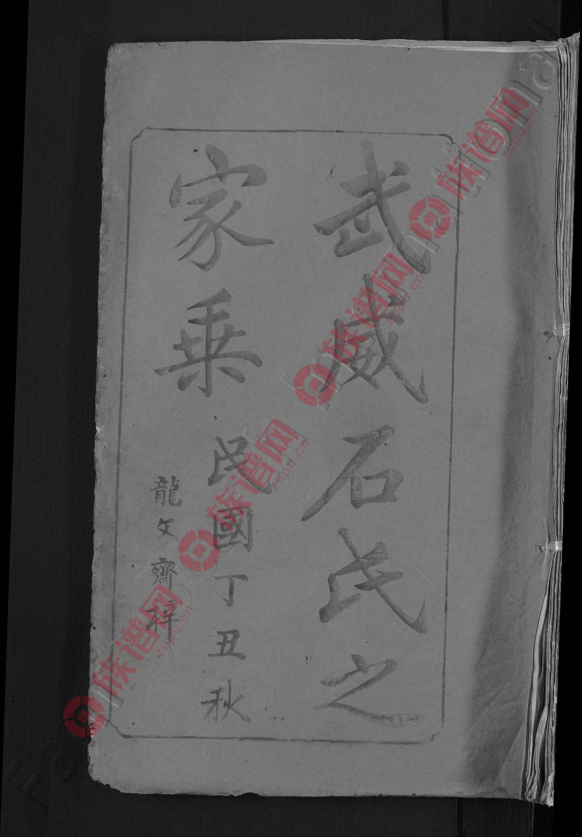 武威堂石氏宗谱 二十八卷首一卷第13本 - 石氏堂号字辈查阅 - 族谱网