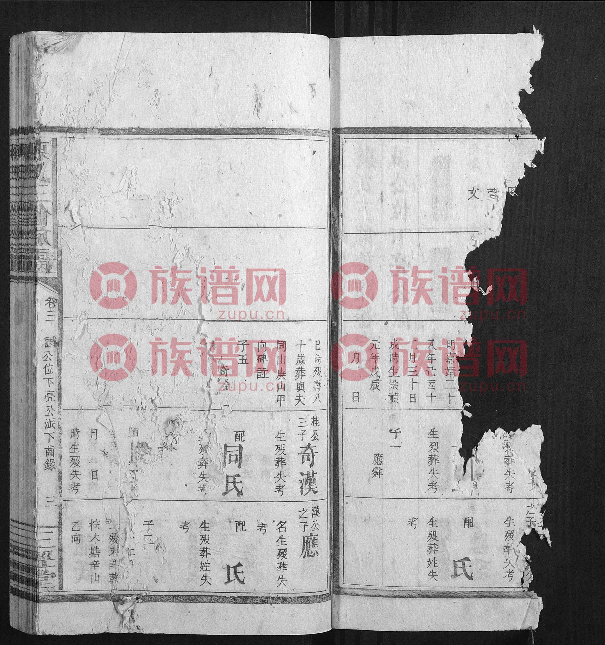 蒋氏三修族谱第4本